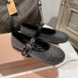 MIU MIU Calf leather ballerina flats