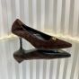 MIU MIU Ruches suede pumps