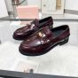 MIU MIU Leather loafers