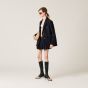 MIU MIU Single-breasted batavia jacket