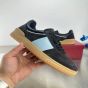 Valentino UPVILLAGE LOW TOP SNEAKER IN SPLIT LEATHER AND CALFSKIN NAPPA LEATHER