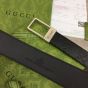 Gucci GG belt with rectangular buckle