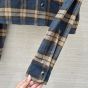 Prada Checked wool twill shirt