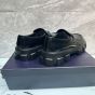 Prada Monolith brushed leather loafers