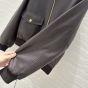 Celine loose aviator blouson jacket in soft lambskin