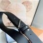 Prada Reversible Saffiano leather belt strap