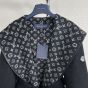 LV Belted Short Wrap Pea Coat