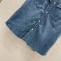 MIU MIU Sleeveless chambray shirt