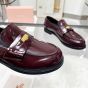 MIU MIU Leather loafers
