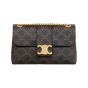TEEN CELINE VICTOIRE BAG IN TRIOMPHE CANVAS