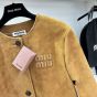 MIU MIU Suede jacket