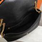 YSL Calypso large in grained lambskin