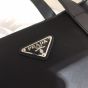 Prada Re-Nylon and Saffiano leather briefcase