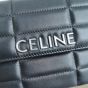 CHAIN SHOULDER BAG MATELASSE MONOCHROME CELINE in Quilted Goatskin