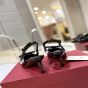 Valentino ROCKSTUD BOW SLINGBACK PUMP IN PATENT LEATHER WITH MATCHING STUDS 