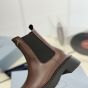 Prada Leather Chelsea boots