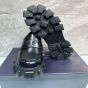 Prada Monolith brushed leather loafers