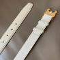 Celine Medium Triomphe Belt in Taurillon Leather