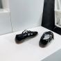 LES BALLERINES CELINE CRISS-CROSS BABIES BALLERINA in PATENT CALFSKIN