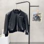 Prada Nappa leather bomber jacket