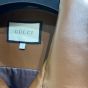 Gucci GG embossed leather shirt