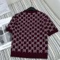 Gucci Reversible GG wool jacquard top
