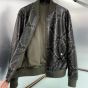 LV Graphic Leather Bomber
