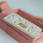 MIU MIU Matelassé nappa leather card holder