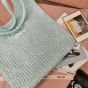 MIU MIU IVY sequin mesh bag