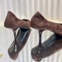 MIU MIU Ruches suede pumps