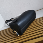 Prada Medium leather top-handle bag with padlock