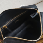 Prada Medium leather top-handle bag with padlock