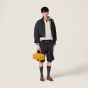 MIU MIU Arcadie matelassé suede bag