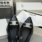 CELINE ALMA TRIOMPHE SLINGBACK in GLOSSY CALFSKIN