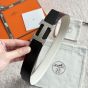 Hermès H belt buckle & Reversible leather strap 32 mm