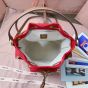 MIU MIU Canvas and leather backpack
