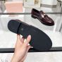 MIU MIU Leather loafers