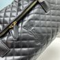 YSL ES GIANT TRAVEL BAG IN QUILTED LEATHER
