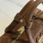 MIU MIU Arcadie matelassé suede bag