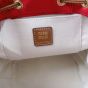 MIU MIU Canvas and leather backpack