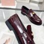 MIU MIU Leather loafers