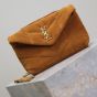 YSL Toy PUFFER in quilted suede