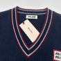MIU MIU Wool and cashmere knit vest