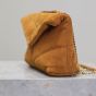 YSL Toy PUFFER in quilted suede
