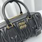 MIU MIU Arcadie matelassé nappa leather bag