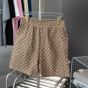 Gucci GG Supreme linen shorts
