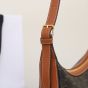 Celine SMALL HELOÏSE BAG CUIR TRIOMPHE IN TRIOMPHE CANVAS & CALFSKIN