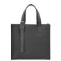 LOEWE Buckle zip tote in soft grained calfskin