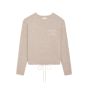 Celine triomphe crew neck sweater in wool and cashmere