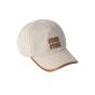Miu Miu Canvas and leather baseball cap